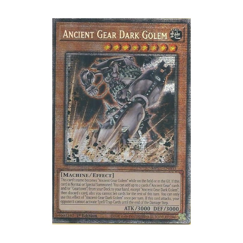 Mega Tin 2025 - Ancient Gear Dark Golem