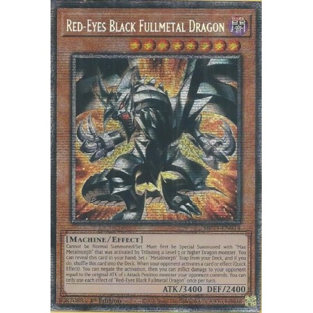 Mega Tin 2025 - Red-Eyes Black Fullmetal Dragon