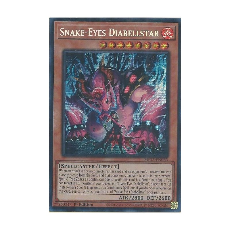 Mega Tin 2025 - Snake-Eyes Diabellstar