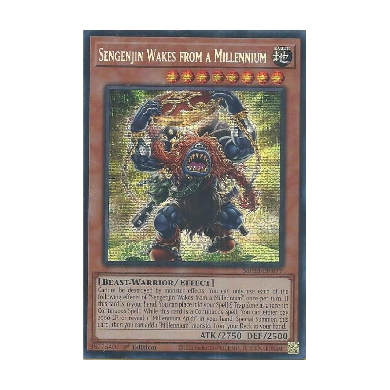 Mega Tin 2025 Sengenjin Wakes From A Millennium