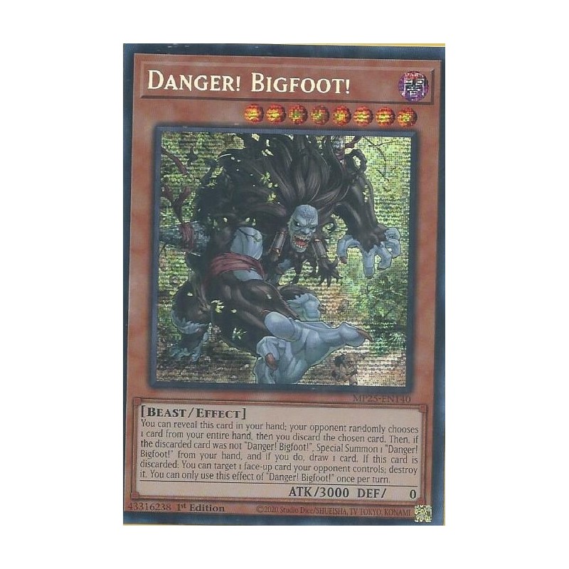 Mega Tin 2025 - Danger Bigfoot