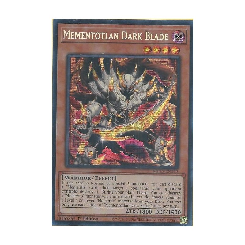 Mega Tin 2025 - Mementotlan Dark Blade