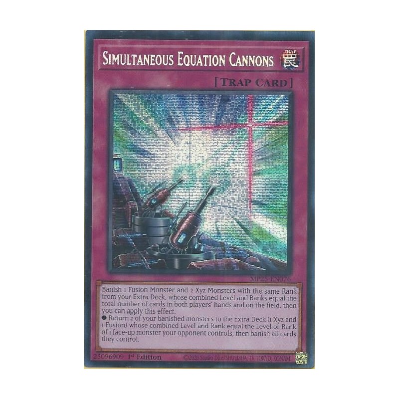 Mega Tin 2025 - Simultaneous Equation Cannons