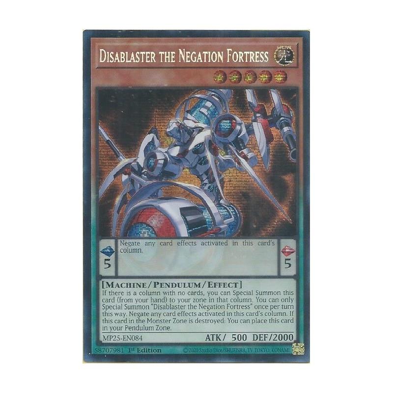 Mega Tin 2025 - Disablaster the Negation Fortress