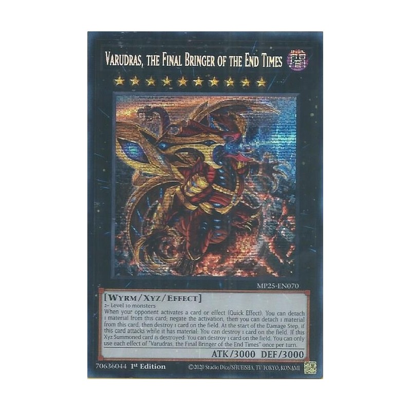 Mega Tin 2025 - Varudras, the Final Bringer of the End Times