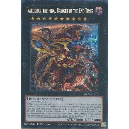 Mega Tin 2025 - Varudras, the Final Bringer of the End Times