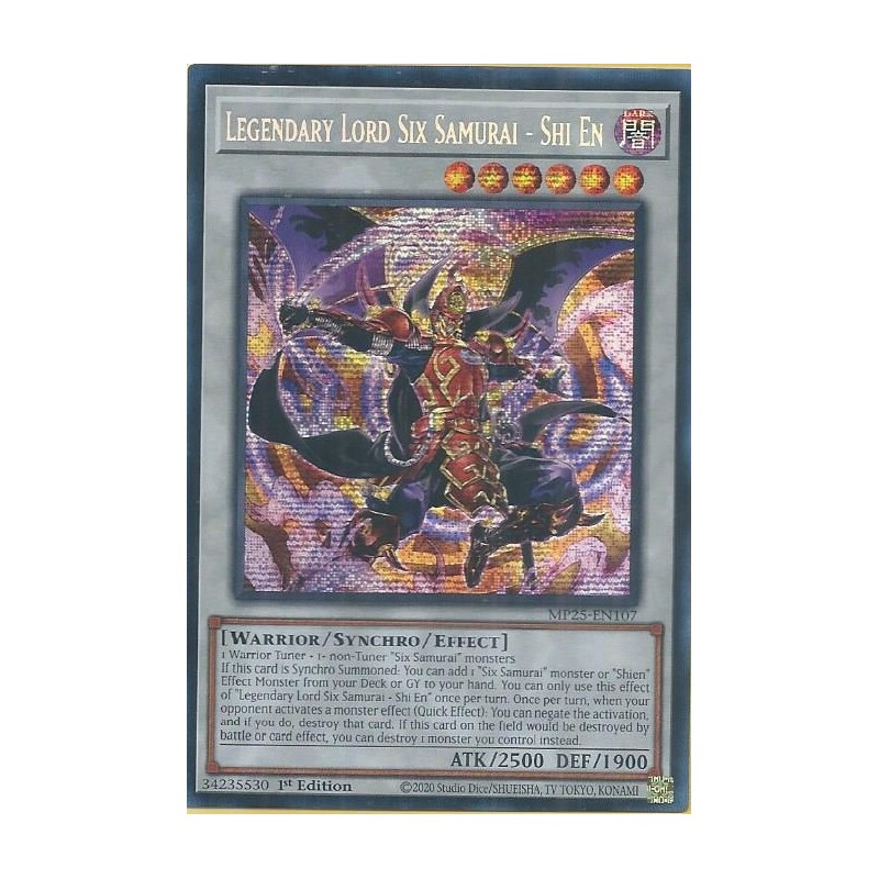 Mega Tin 2025 - Legendary Lord Six Samurai - Shi En
