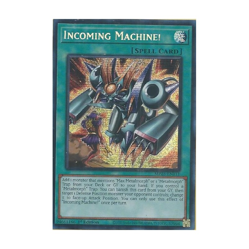 Mega Tin 2025 - Incoming Machine