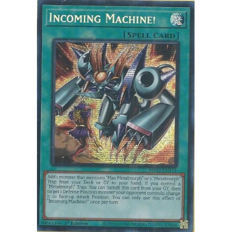 Mega Tin 2025 - Incoming Machine