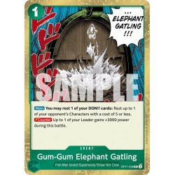 A Fist of Divine Speed - Gum-Gum Elephant Gatling