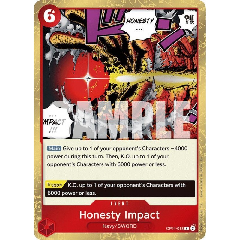 A Fist of Divine Speed - Honesty Impact