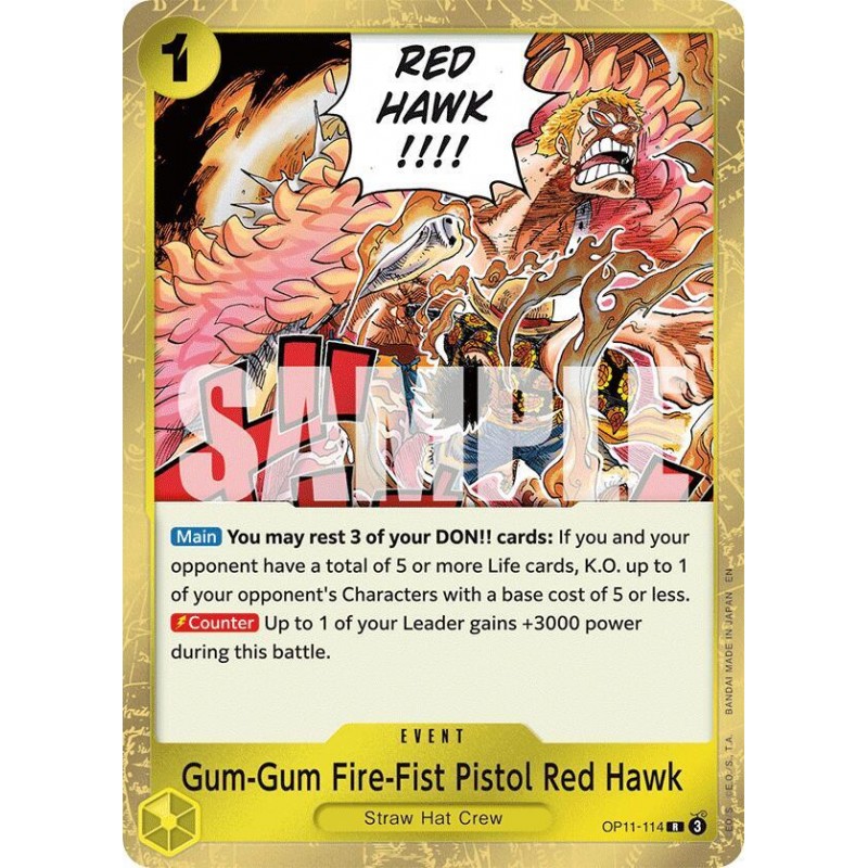A Fist of Divine Speed - Gum-Gum Fire-Fist Pistol Red Hawk