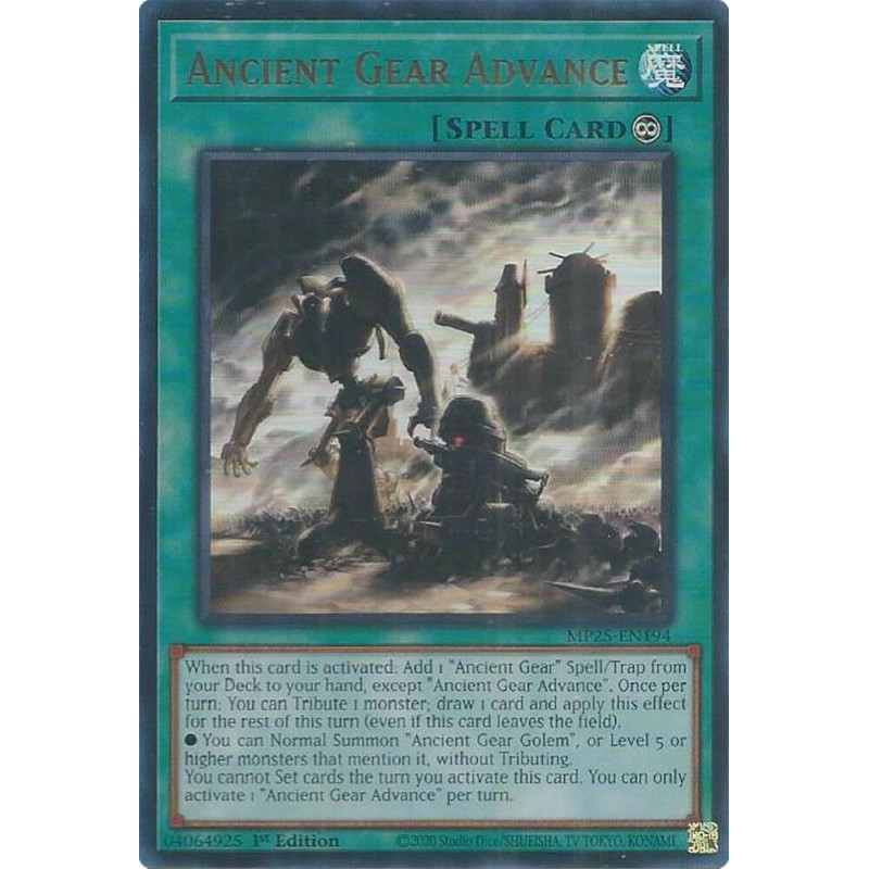 Mega Tin 2025 - Ancient Gear Advance
