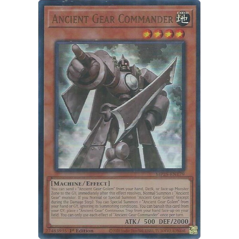 Mega Tin 2025 - Ancient Gear Commander