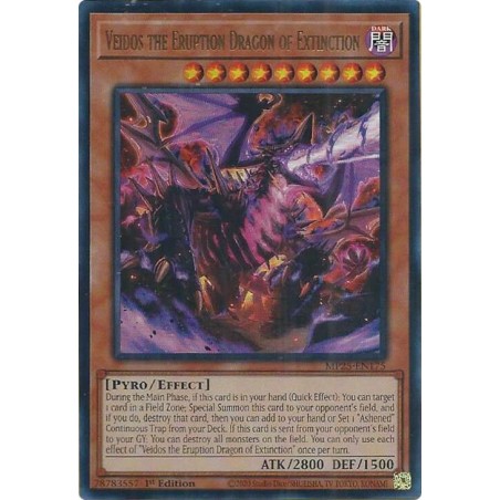 Mega Tin 2025 - Veidos the Eruption Dragon of Extinction
