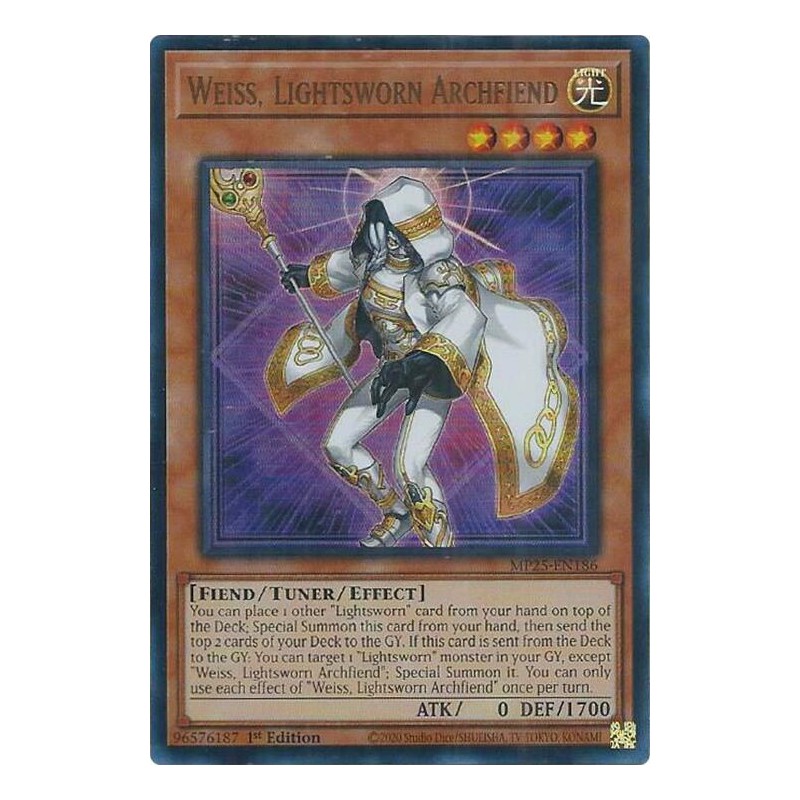 Mega Tin 2025 - Weiss, Lightsworn Archfiend