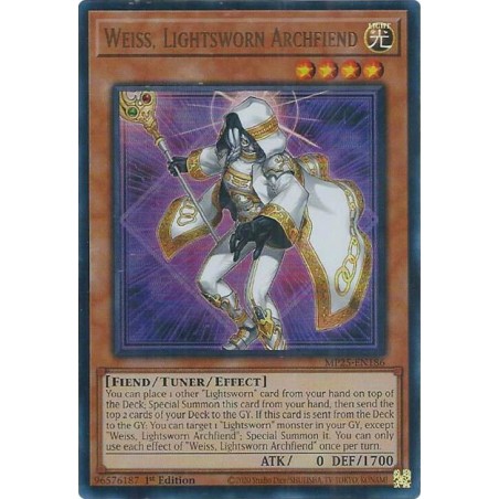 Mega Tin 2025 - Weiss, Lightsworn Archfiend