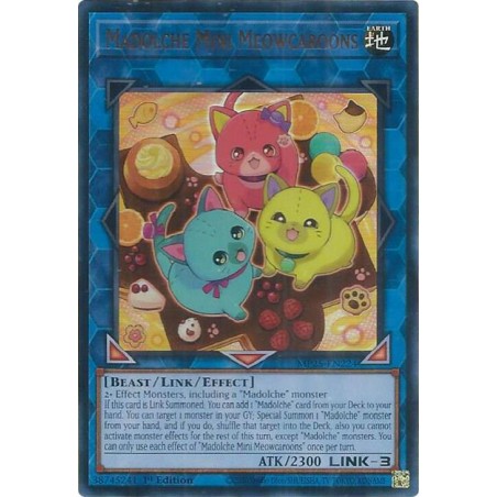 Mega Tin 2025 - Madolche Mini Meowcaroons