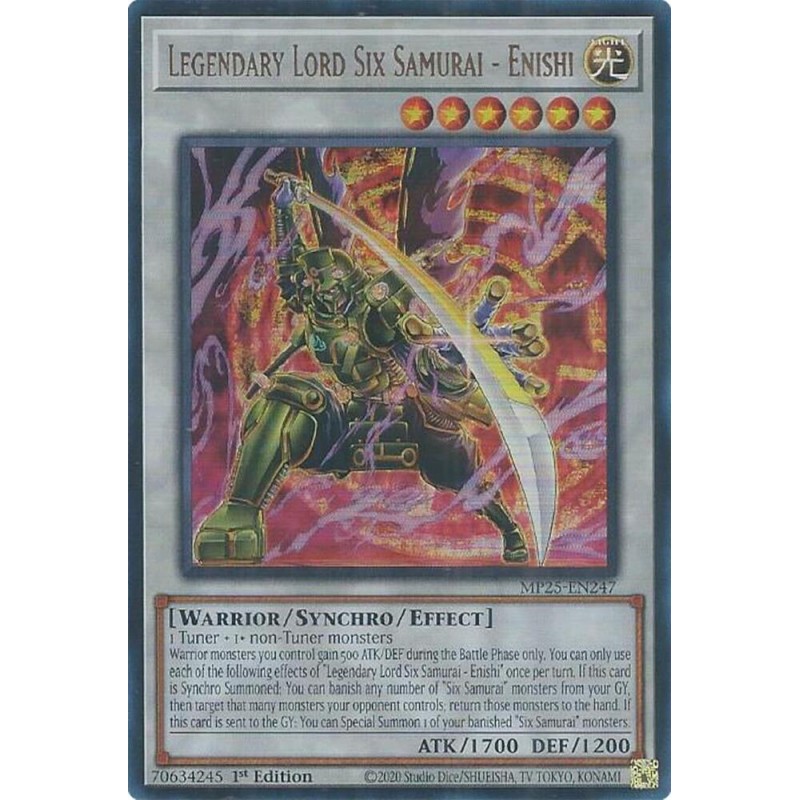 Mega Tin 2025 - Legendary Lord Six Samurai - Enishi