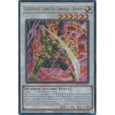Mega Tin 2025 - Legendary Lord Six Samurai - Enishi