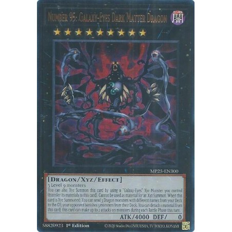 Mega Tin 2025 - Number 95: Galaxy-Eyes Dark Matter Dragon