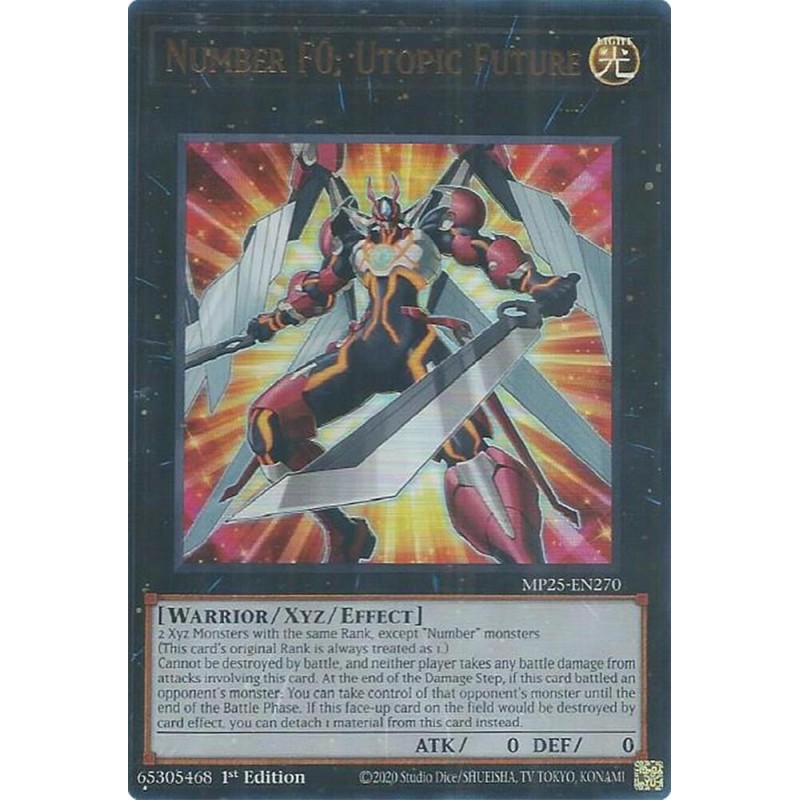 Mega Tin 2025 - Number F0: Utopic Future