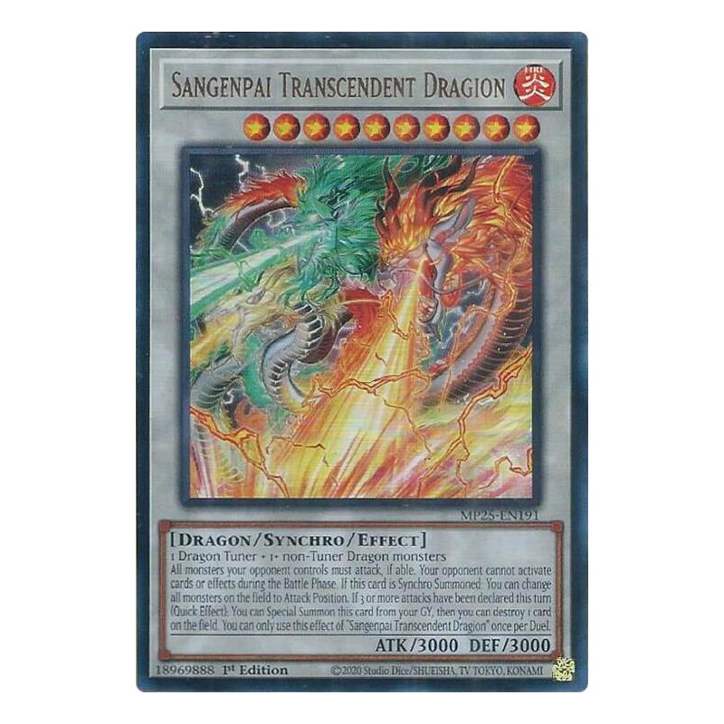 Mega Tin 2025 - Sangenpai Transcendent Dragion