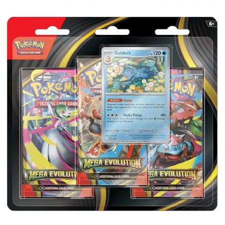 3-Pack Blister - Mega Evolution - Golduck