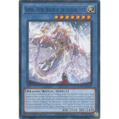 Mega Tin 2025 - Saffira, Divine Dragon of the Voiceless Voice