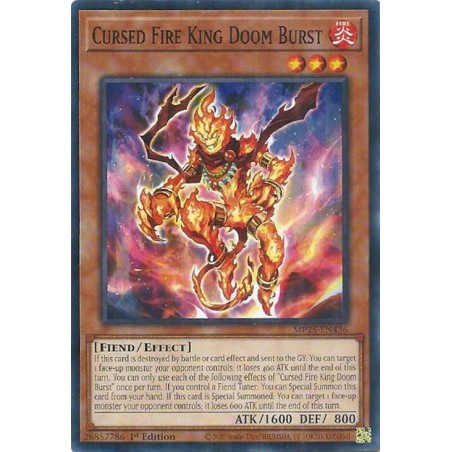 Mega Tin 2025 - Cursed Fire King Doom Burst