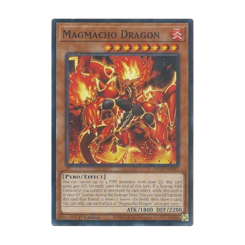 Mega Tin 2025 - Magmacho Dragon