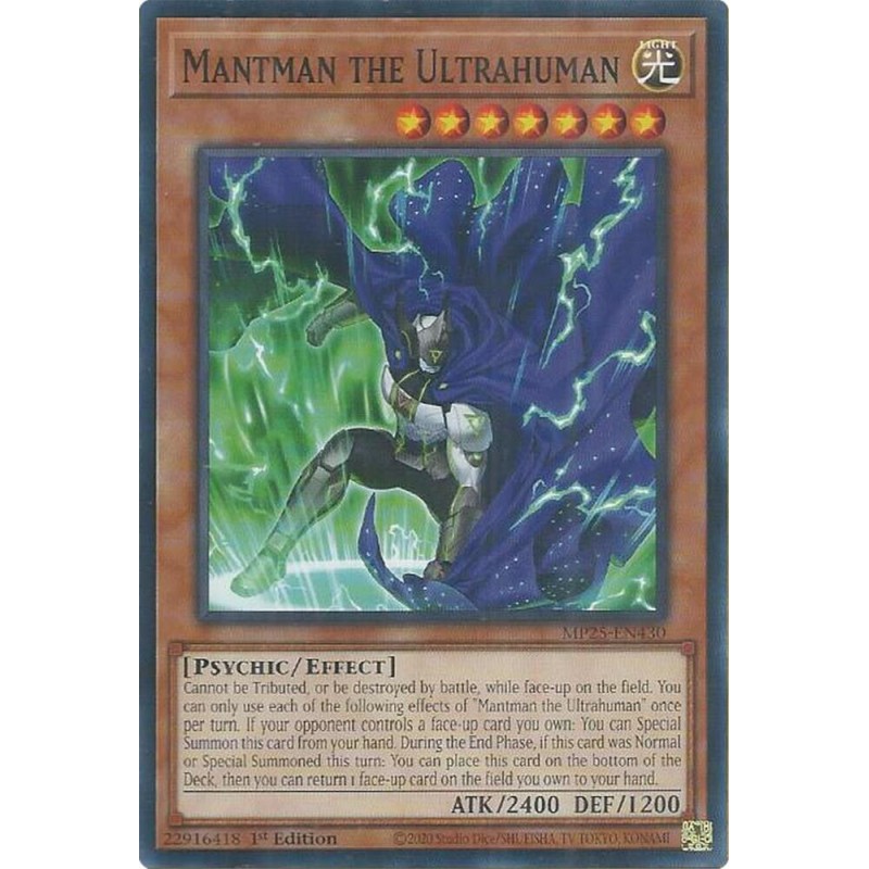 Mega Tin 2025 - Mantman the Ultrahuman