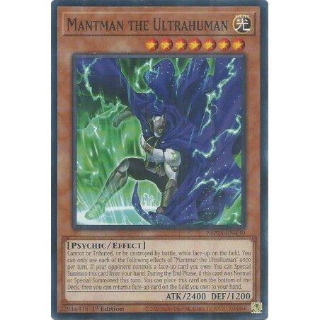 Mega Tin 2025 - Mantman the Ultrahuman