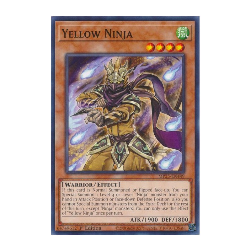 Mega Tin 2025 - Yellow Ninja