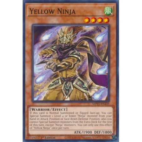 Mega Tin 2025 - Yellow Ninja