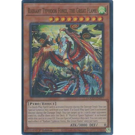 Doom of Dimensions - Radiant Typhoon Fonix, the Great Flame
