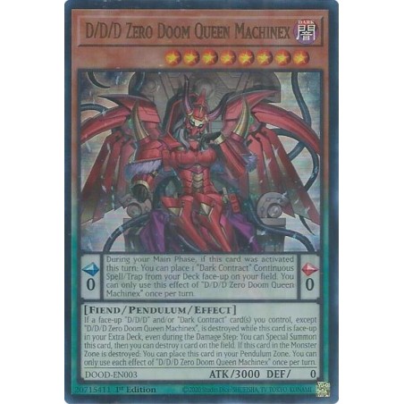 Doom of Dimensions - D/D/D Zero Doom Queen Machinex