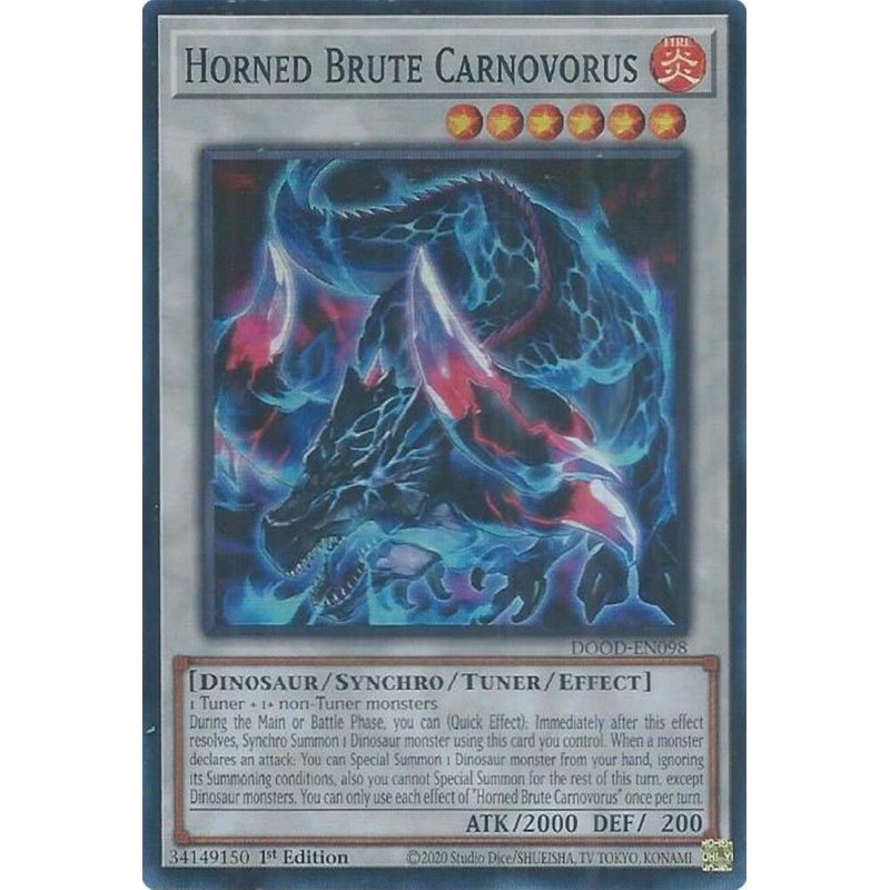 Doom of Dimensions - Horned Brute Carnovorus