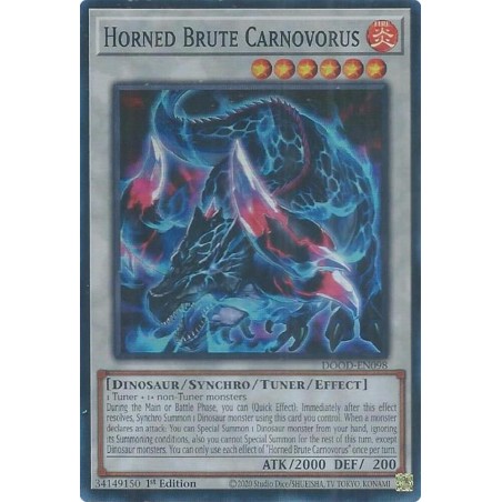 Doom of Dimensions - Horned Brute Carnovorus