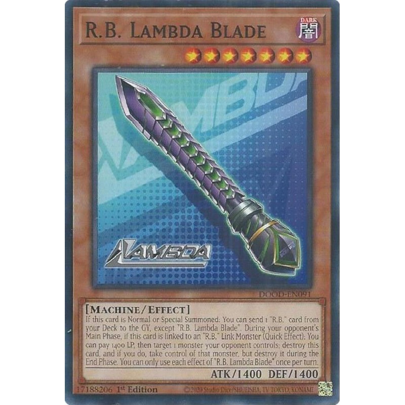 Doom of Dimensions - R.B. Lambda Blade
