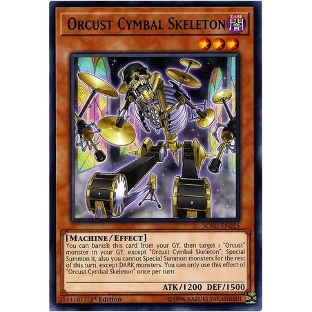 Soul Fusion - ﻿Orcust Cymbal Skeleton