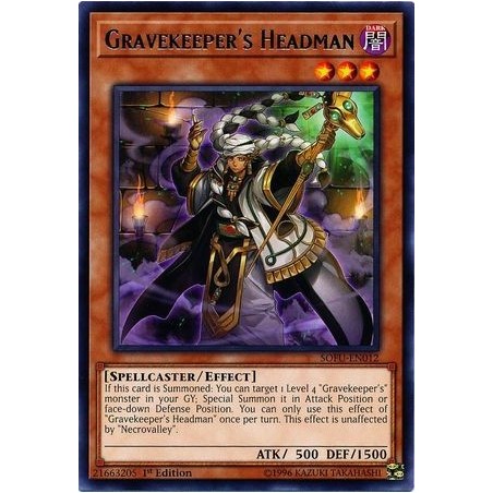 Soul Fusion - ﻿Gravekeeper's Headman