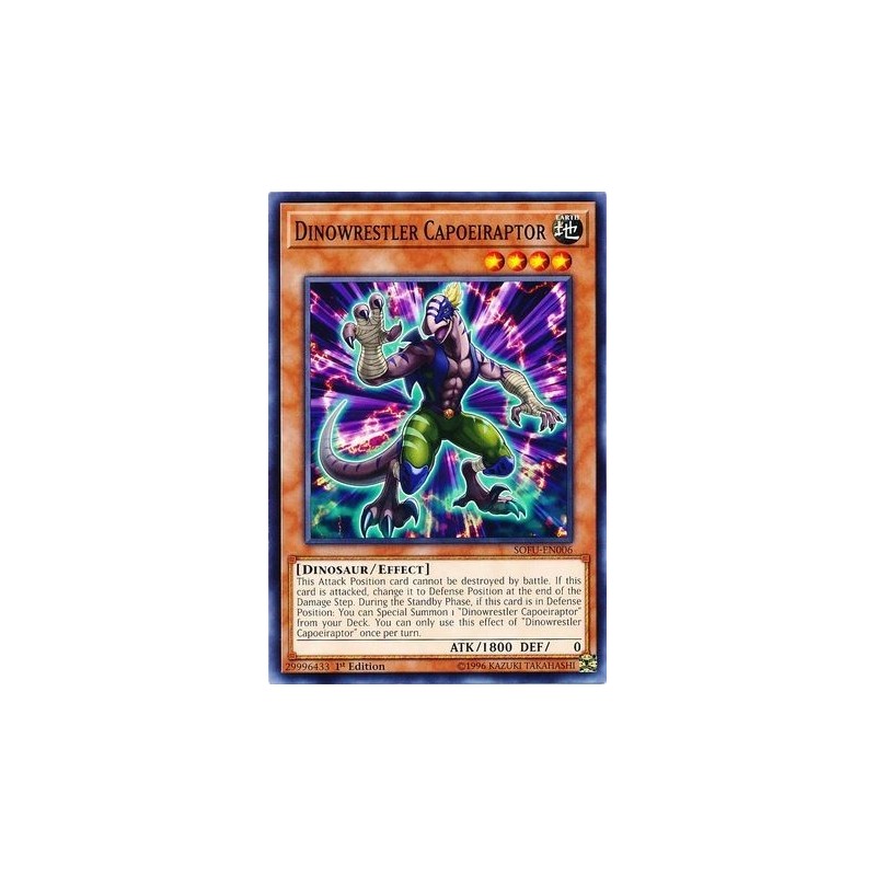 Soul Fusion - ﻿Dinowrestler Capoeiraptor