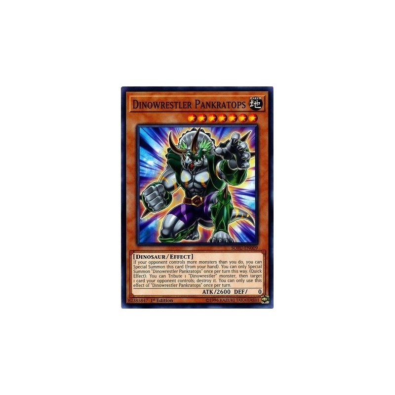 Soul Fusion - ﻿Dinowrestler Pankratops