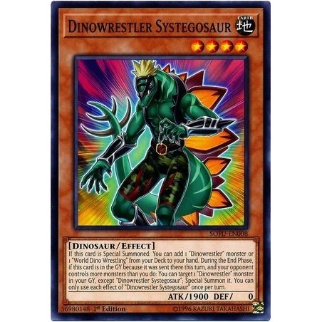 Soul Fusion - ﻿Dinowrestler Systegosaur