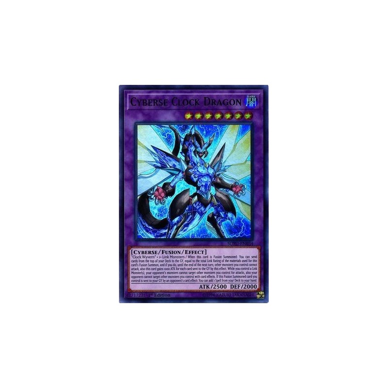 Soul Fusion - ﻿Cyberse Clock Dragon