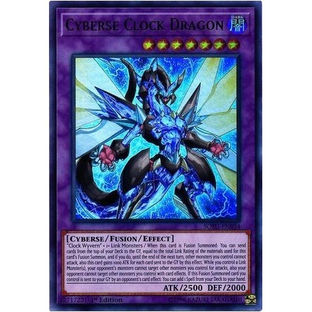 Soul Fusion - ﻿Cyberse Clock Dragon