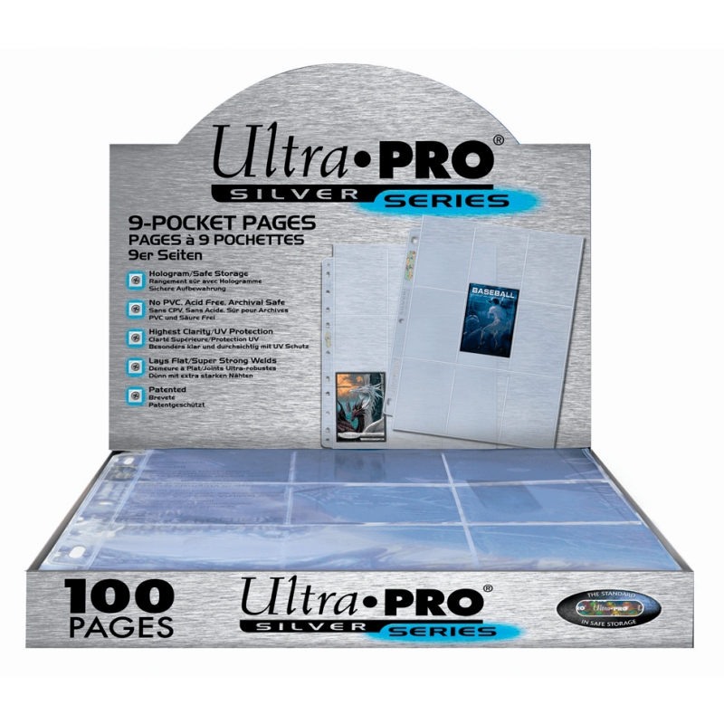 Ultra Pro Sheet Silver Display