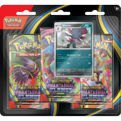 3-Pack Blister - Phantasmal Flames - Weavile