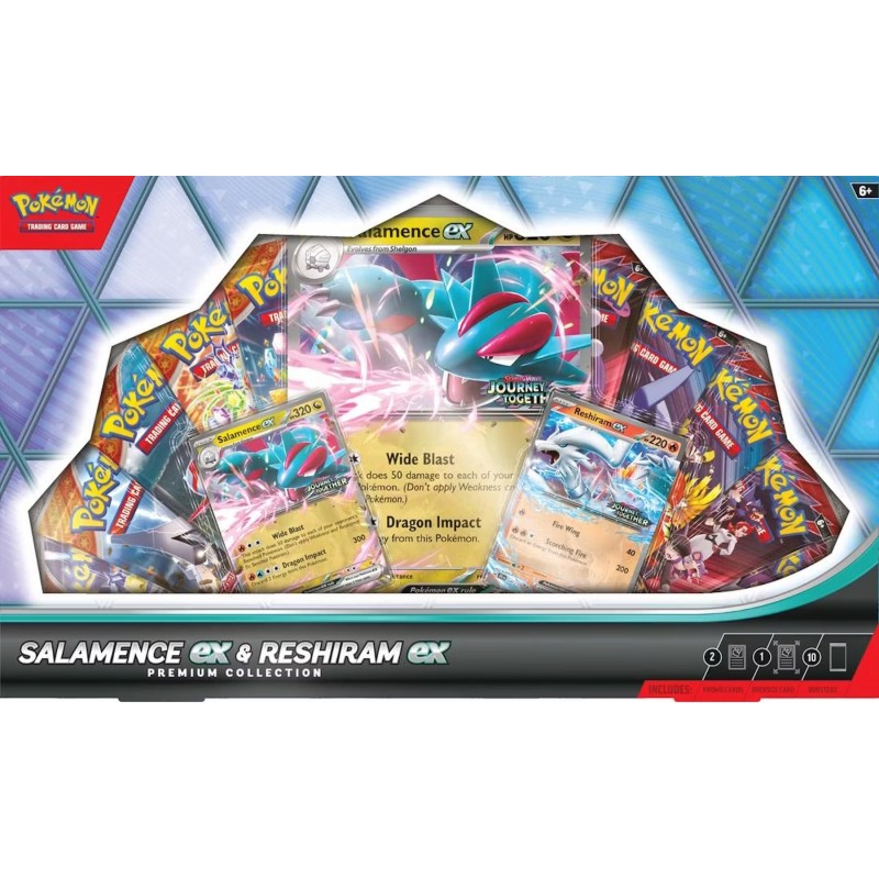 Salamence ex & Reshiram ex Premium Collection